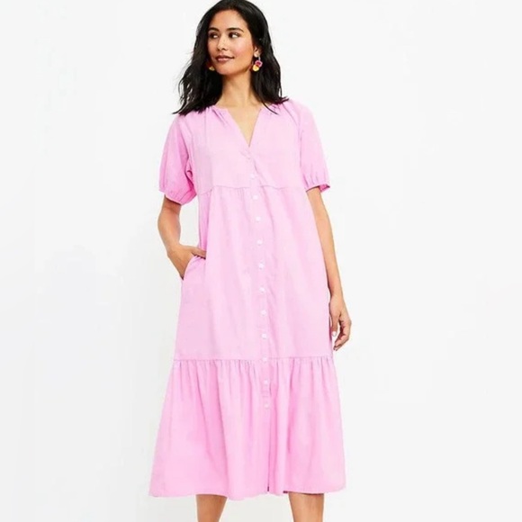 LOFT Dresses & Skirts - Pink Loft Dress